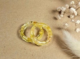 تصویر حلقه سنگی سیترین 