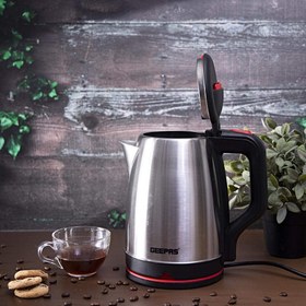 تصویر کتری برقی تکی جیپاس مدل 38042 geepas 38042 electric kettle