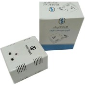 تصویر ترانس بخاری ژاپنی مبدل ۲۲۰ ولت به ۱۱۰ ولت برند مدترونیک - ۱۰۰ وات 