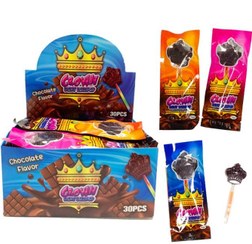 تصویر آبنبات پارتی شبرنگ مدل تاج 