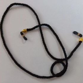 تصویر بند عینک ساده مشکی. کد. M_302 