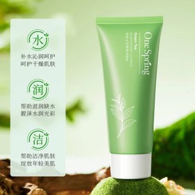 تصویر فوم شستشو ضد جوش چای سبز سادور Sador green tea anti-pimple washing foam