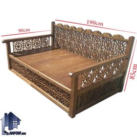 تصویر تخت سنتی چهار نفره TrK240 