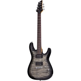 تصویر Schecter C 6 Plus Charcoal Burst 