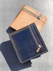 تصویر کیف جیبی چرم مردانه تاشو 