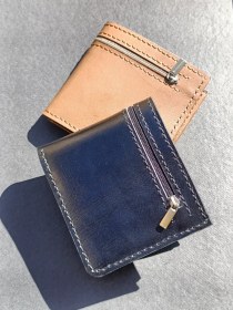 تصویر کیف جیبی چرم مردانه تاشو 