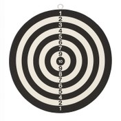 تصویر تخته دارت سوزنی دو طرفه سایز ۱۷ سانتی متر کد N599 