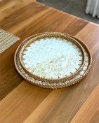 تصویر سینی راتان گرد - 11861 