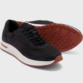 تصویر کفش ورزشی سوئدی غیررسمی برند robert wood Casual Suede Sneakers