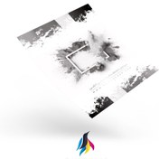 تصویر چاپ تراکت A5 سیاه سفید 