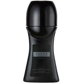 تصویر ست عطر و دئودورانت مام رول مردانه Avon Elite Gentleman In Black آوون 