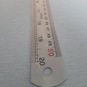 تصویر خط کش 50 سانتی متر فلزی 