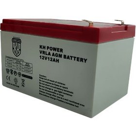 تصویر باطری ۱۲ امپر بلند khpower باطری ۱۲ امپر بلند khpower