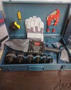 تصویر اتو لوله صنعتی 3000 وات بزرگ باس 6 لقمه اتولوله 