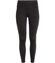 تصویر لگینگ زنانه ورزشی مشکی H&M 