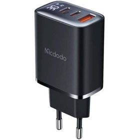 تصویر شارژر دیواری فست مک دودو مدل CH-218 با توان خروجی 30 وات Mcdodo CH-218 3Port 3A PD 30W Fast Wall Charger