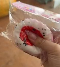 تصویر اسکوییسی نرمالو خامه ای کیک 