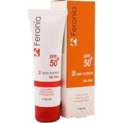 تصویر کرم ضد آفتاب ضد حساسیت اویل فری دو SPF 50 فرونیا ارسال از 4 روز کاری آینده 