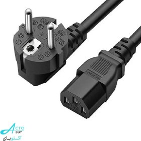 تصویر کابل برق کامپیوتر اچ پی مدل P101 new HP computer power cable model P101 new