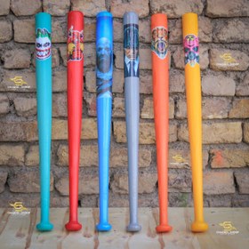 تصویر چوب بیسبال استیکردار 