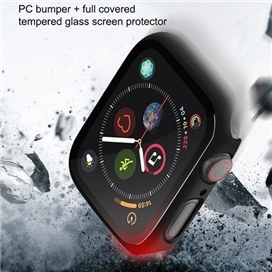 تصویر گلس و بامپر لیتو اپل واچ LITO S+ Full Coverage Touch Sensitive Perfect Protection Watch Case سایز 44 میلیمتر 