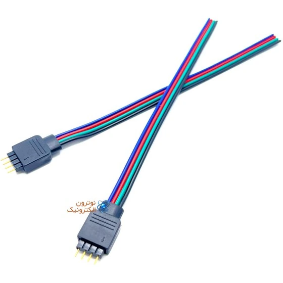 خرید و قیمت کانکتور RGB سیم دار با پین هدر | ترب