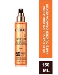 تصویر Lierac محافظت کننده ضد آفتاب SPF30 با انرژی مقابله جهانی شیر ضد آفتاب 150 میلی لیتر 