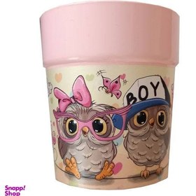 تصویر لیوان کودک مدل جغد کد 107 