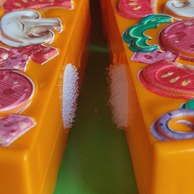 تصویر اسباب بازی پیتزا برشی ۱۰ تکه سلفونی 