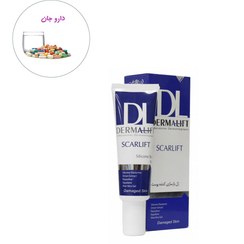 تصویر ژل ترمیم کننده پوست اسکارلیفت درمالیفت حجم ۲۵ میلی لیتر با رایحه آلوئه ورا 
