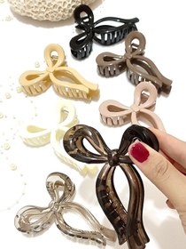 تصویر کلیپس نشکن پاپیونی - مشکی 