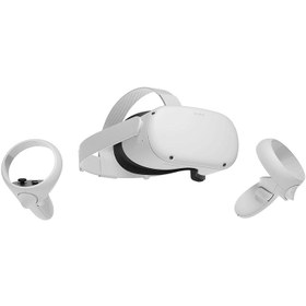 تصویر هدست واقعیت مجازی اکولوس مدل Oculus Quest 2 128GB ا Oculus Quest 2 128 GB Virtual Reality Headset Oculus Quest 2 128 GB Virtual Reality Headset