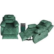 تصویر مبل ریلکسی یک نفره مکانیکی J1 مجموعه 2 عددی با کنسول 