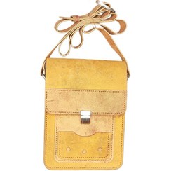 تصویر کیف اسپرت چرم مردانه مدل کیوان 