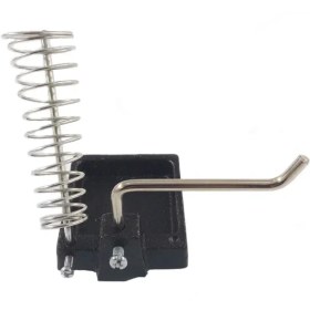 تصویر پایه هویه چدنی مربعی با جای سیم لحیم 