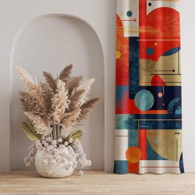 تصویر پرده مخمل دکوتین مدل MZ 103 این پرده با دوخت پانچ در ارتفاع دلخواه قابل سفارش میباشد (در زمان ثبت سفارش اندازه دقیق ارتفاع را ذکر بفرمایید) عرض پرده های پانچ ثابت 135 سانتی متر و در حالت چین 70 تا 100 سانتی متر را پوشش میدهد