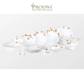 تصویر سرویس چینی ۱۰۵ پارچه Prouna ( 12نفره) مدل PUREGARDEN 