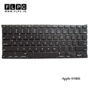 تصویر کیبورد لپ تاپ اپل Apple Macbook Air A1466 مشکی - اینتر کوچک 