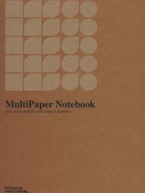 تصویر دفتر ترکیبی:خط دار،بی خط،شطرنجی (MULTIPAPER NOTEBOOK،کد۸۵۷) 