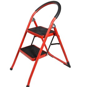 تصویر نردبان فلزی 2 پله 