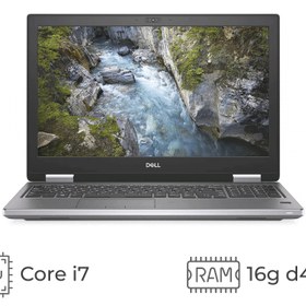 تصویر لپ تاپ دل Precision 7540 پردازنده i7 نسل ۹ با گرافیک Quadro T1000 ۴ گیگابایت سایز ۱۵.۶ اینچ 