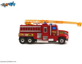 تصویر ماشین اسباب بازی آتش نشانی قدرتی سایز بزرگ 