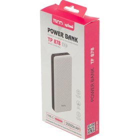 تصویر پاوربانک تسکو مدل TP 878 TSCO TP 878 20000mAh Power bank