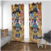 تصویر پرده کودک سگهای نگهبان 