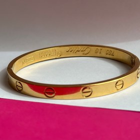 تصویر دستبند لاو کارتیه طلایی bracelet