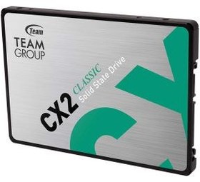 تصویر اس اس دی اینترنال تیم گروپ مدل TeamGroup CX2 SSD ظرفیت 256 گیگابایت TeamGroup CX2 SSD SATA 3 256GB Internal SSD