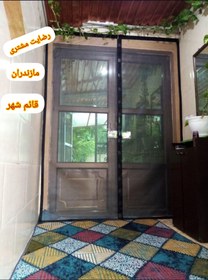 تصویر توری مگنتی عرض 140 در ارتفاع 240 توری آهنربایی مغناطیسی مگنتیک توری پشه پشه بند پرده مگنتی پرده توری بالکن توری مغازه پرده مغازه pardeplast.ir همه سایز مورد نیاز شما داخل سایت