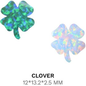 تصویر سنگ اپال شبدر 