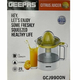 تصویر آب مرکبات گیری جی پاس مدل GCJ9900 CITRUS JUICER GEEPAS GCJ_9900N 25W 1L