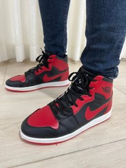 تصویر کفش مخصوص دویدن و بسکتبال مدل Air Jordan - 42 / قرمز مشکی Air Jordan